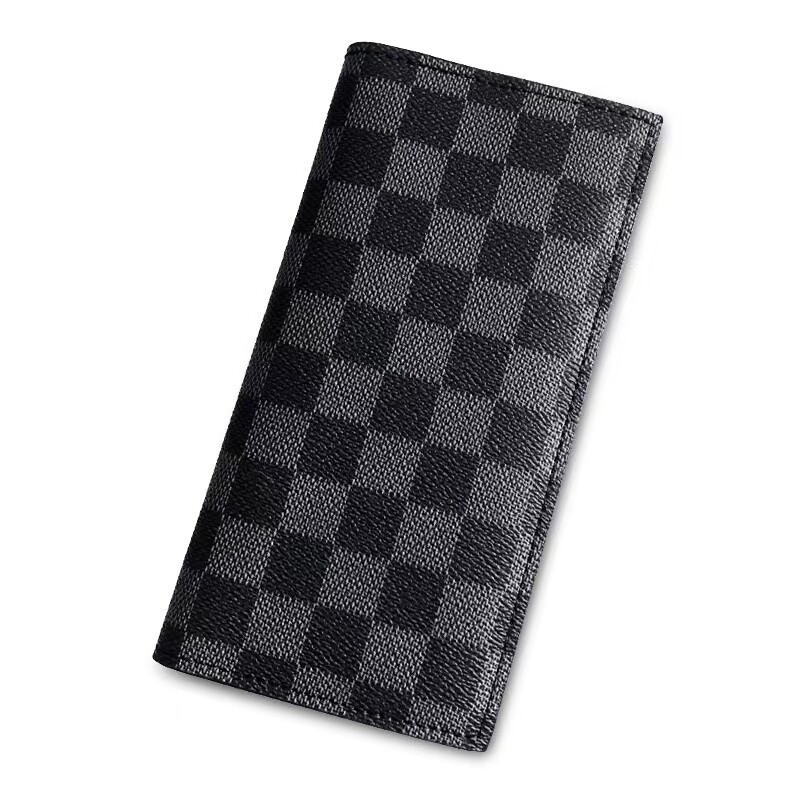 Men's wallet long ultra-thin wallet card holder