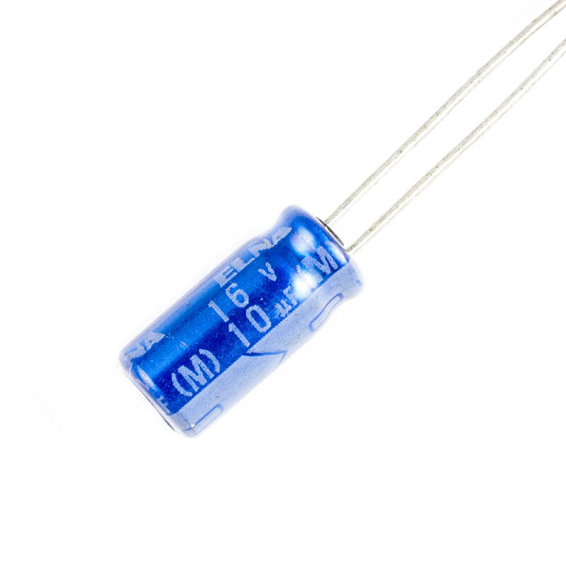 20pcs,elna 16v 10uf electrolytic capacitors 85°c 5x11mm