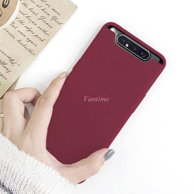 Vantime Case for Samsung Galaxy A80 Soft Sandstone Case, Ultra Thin Matte Back Protective Phone Slim Casing Cover