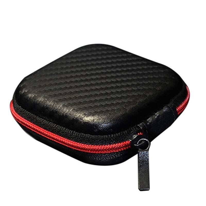 Data Line Cables Storage Box Case Container Earphone Wire Organizer Boxes Keys Coin Headphone Protective Box Case