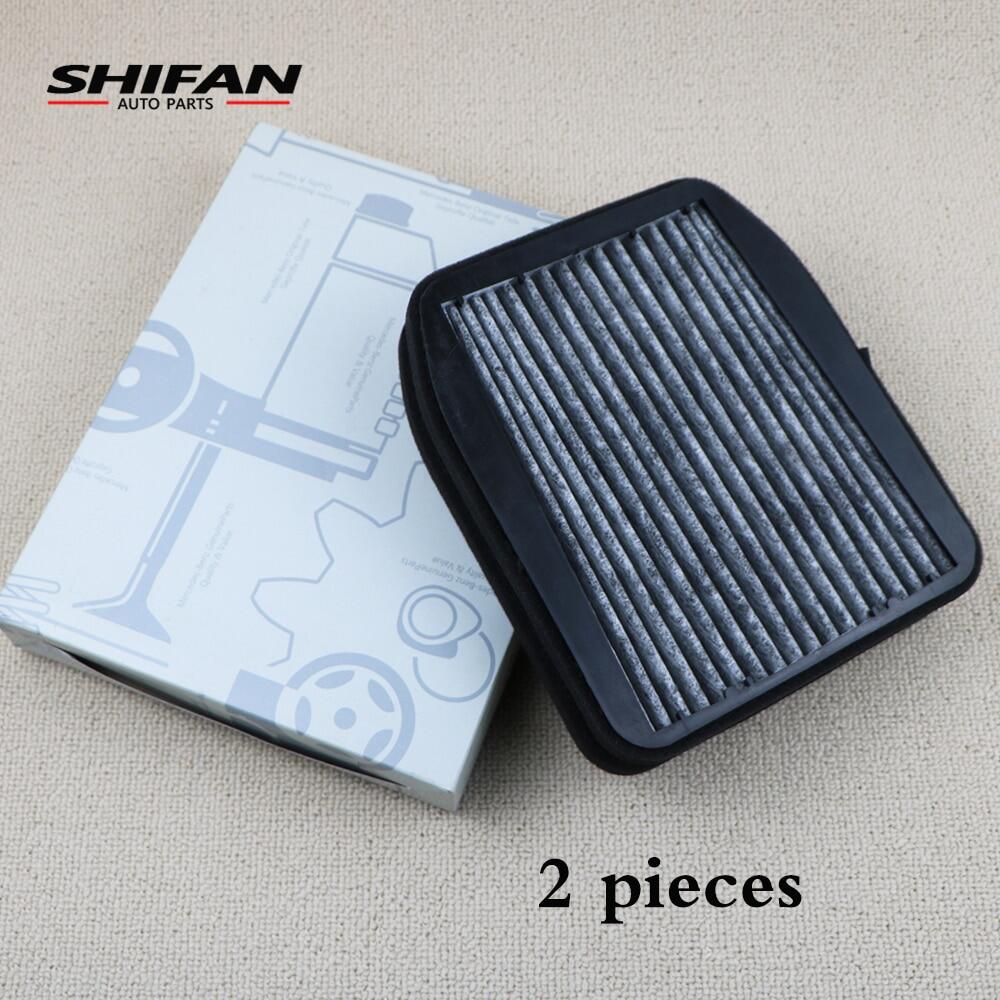 A2118300818 2pcs car with charcoal cabin air filter for mercedes-benz w211 s211 e200 e240 e280 e320 2118300818