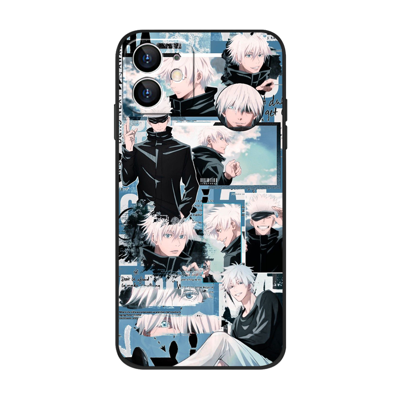 Venda Anime jujutsu kaisen fushiguro megumi caso de telefone para redmi nota  8 7 9 4 6 pro max t x 5a 3 10 lite pro > Acessórios Do Telefone Móvel 