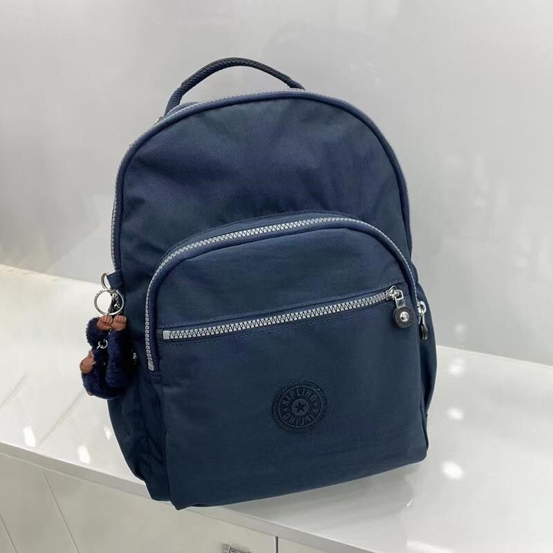 New Monkey Backpack Medium Schoolbag Ins Niche Lightweight Nylon Kipling Backpack Commuting 14 Inch Computer Bag
