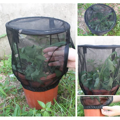【Hot Sale】Plant Net Cover Protective Zipper Mesh Net Bag Garden Plant Cover Fruit Protection Garden Cover