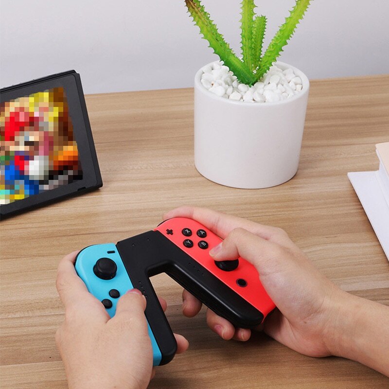 Tay Cầm Sạc Nhanh Hình Chữ V Cho Nintendo Switch Đế Sạc Bộ Điều Khiển JoyCon Đế Giữ Tay Cầm Chơi Game Công Tắc NS