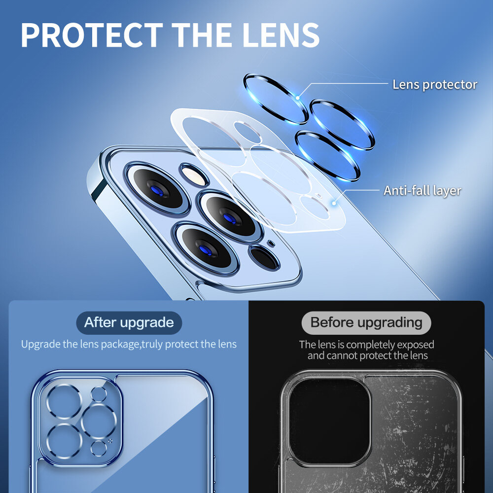 Smartdevil Glass Ốp điện thoại cho Iphone 13 Pro Max Case 13 Pro với viền mềm chống bám vân tay bảo vệ khỏi bị cào