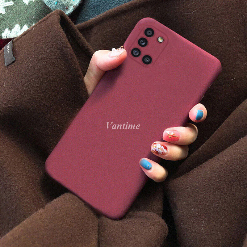 Vantime Cho Ốp Lưng Samsung Galaxy A31 Vỏ Đá Sa Thạch Mềm Ốp Lưng Siêu Mỏng Bảo Vệ Điện Thoại Mỏng