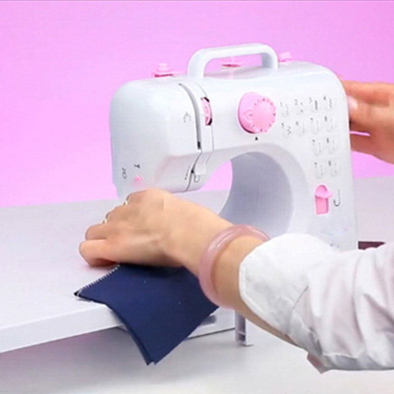 TAIDU Máy May Chạy Điện Máy Vắt Sổ Siêu Nhỏ Chức Năng Đảo Ngược Một Phím