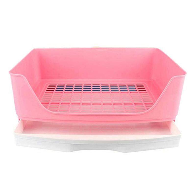 Pet Rabbit ngăn kéo di động nhà vệ sinh Litter khay Pad chủ đào tạo hộp lưới