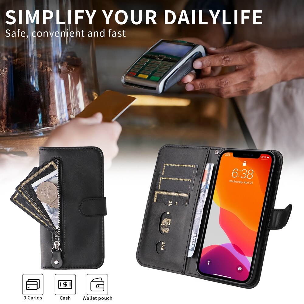 For Samsung Galaxy Note 20 / Note 20 Ultra / Note 10 / Note 10 Plus / Note 9 / Note 8 Business Magnetic Phone Case Leather Wallet Slot Couples Flip Cover Casing