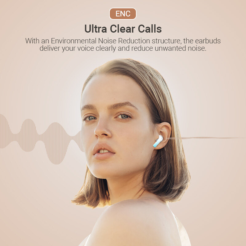 [【Cleareanace Price】Vention TWS Bluetooth 5.3 Earphone Environmental Noise Cancellation Wireless Earphone with Mic Support Call Video Android Universal Earbuds,Vention TWS Bluetooth 5.3 Earphone Environmental Noise Cancellation Wireless Earphone with Mic Support Call Video Android Universal Earbuds,]