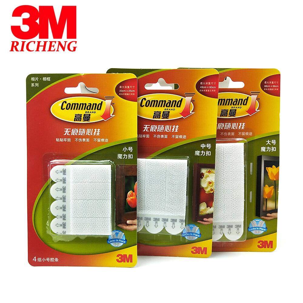 Command 3m Adhesive Picture Hanger Damage-free  Small/medium/large Size/valued Packing