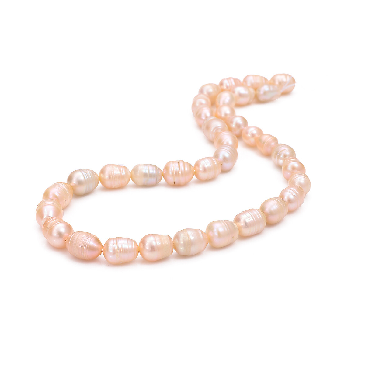28-50Pcs Natural Freshwater White Pink Purple Pearl Rice Beads DIY Jewelry Accessories Necklace Bracelet