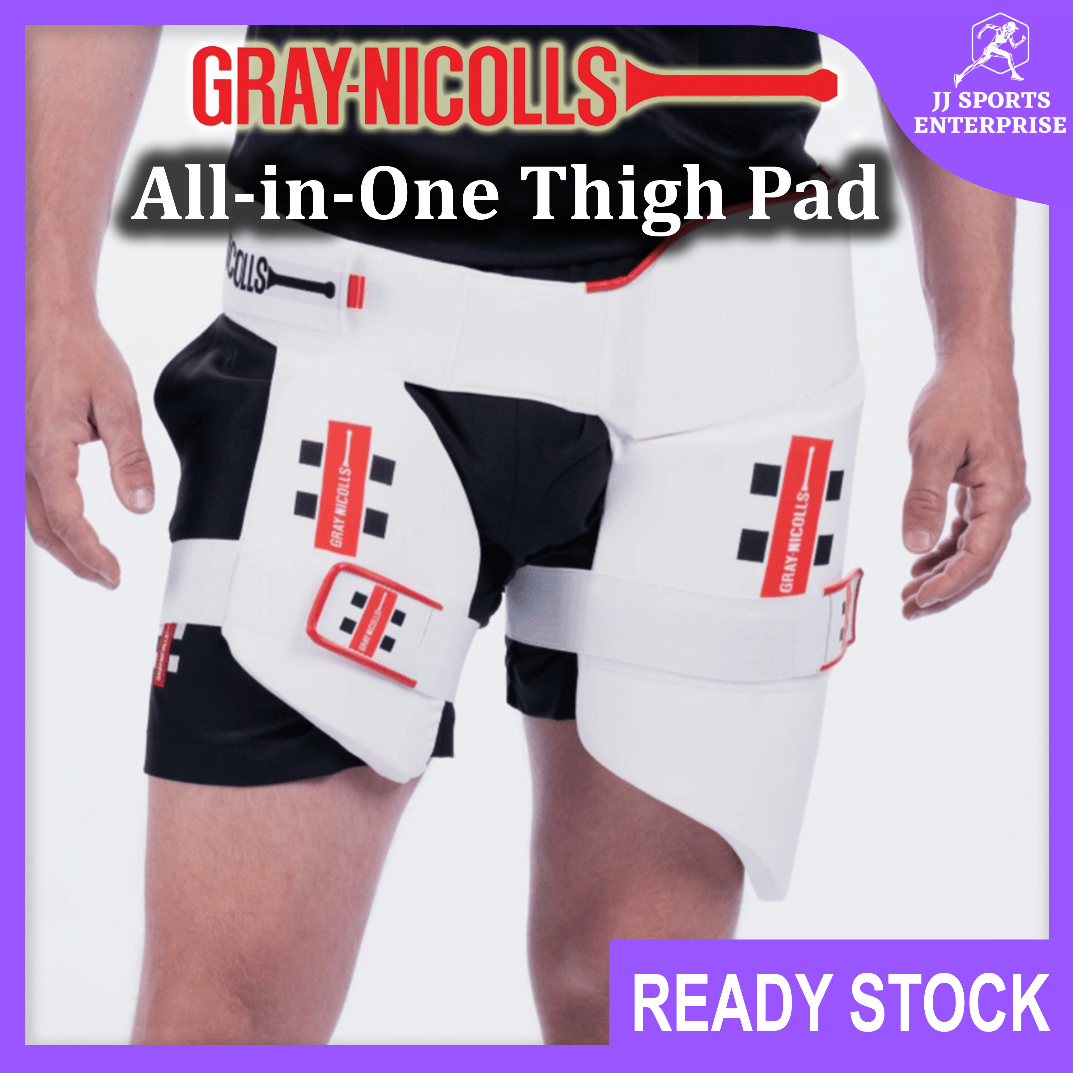Gray Nicolls AllinOne Thigh Pad Cricket Test (RH/LH) Seluar Thigh