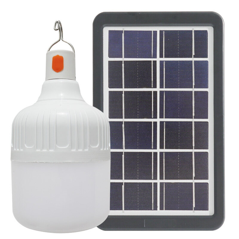 LED Light solar light bulb led bulbs for home Wireless light bulb Solar Lights Solar Panel Flashing Lights 40/80/100w Portable Bulb Ball Outdoor Emergency Lighting Tent Light Camping Light