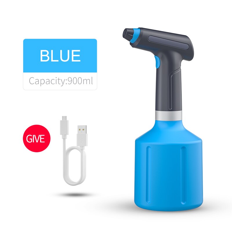 0.9L/1.5L Electric Plant Spray Bottle Automatic Watering Fogger Rechargeable Electric Sanitizing Sprayer Hand Watering Machine