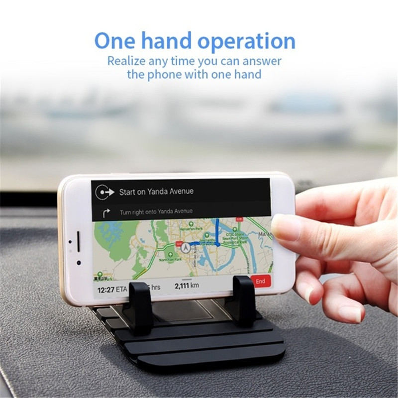 [SmartHere] Giá Đỡ Cao Su Giá Đỡ Điện Thoại Di Động GPS Trên Xe Hơi Tấm Lót Chống Trượt Gắn Bảng Điều Khiển