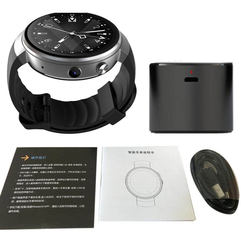 Z28 4G Jam Tangan Pintar Android 7.0 1G ROM + 16G Ram WIFI GPS 2 Juta Piksel Denyut Jantung Monitor Tidur untuk iPhone android Samsung Xiaomi 580 MAh