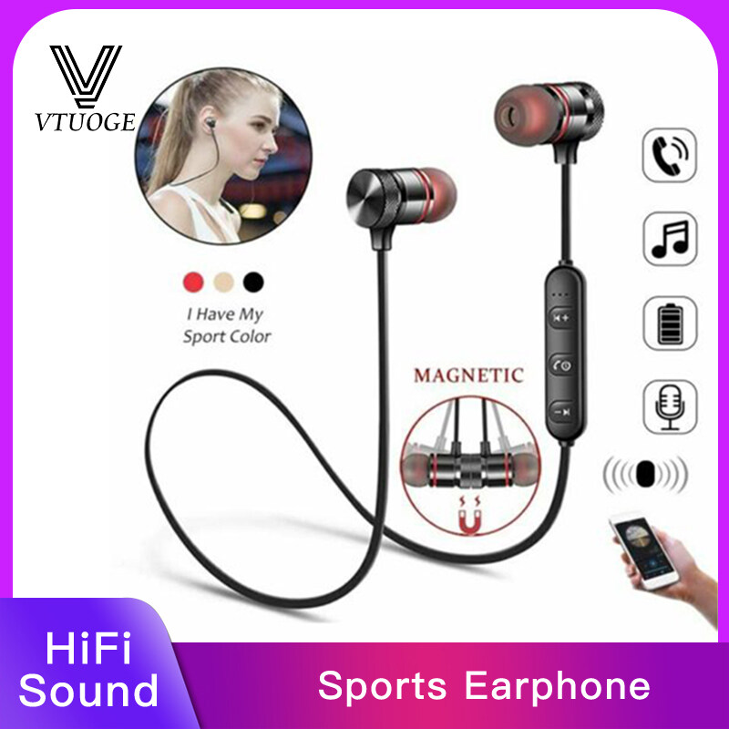 VTUOGE Tai nghe Bluetooth không dây Tai nghe stereo rảnh tay Xiaomi Redmi Huawei oppo vivo Sony Samsung Airdots Tai nghe điện thoại Android có micrô