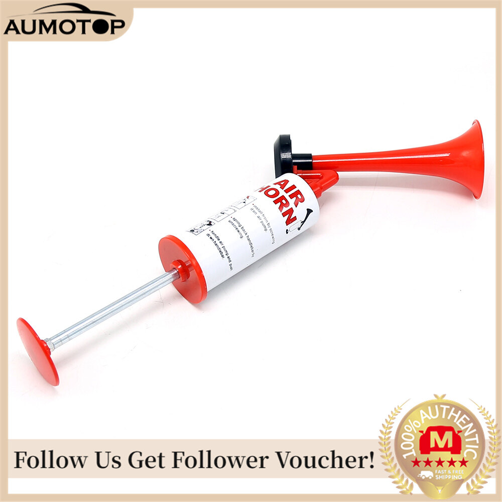 Super Horn Hand Pump Air Horn Cheerleading Soccer Ball Sports Fans Horn Plastic Trumpet with Gas Pump