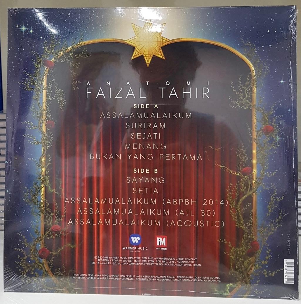 Faizal Tahir Anatomi Vinyl Lp Lazada