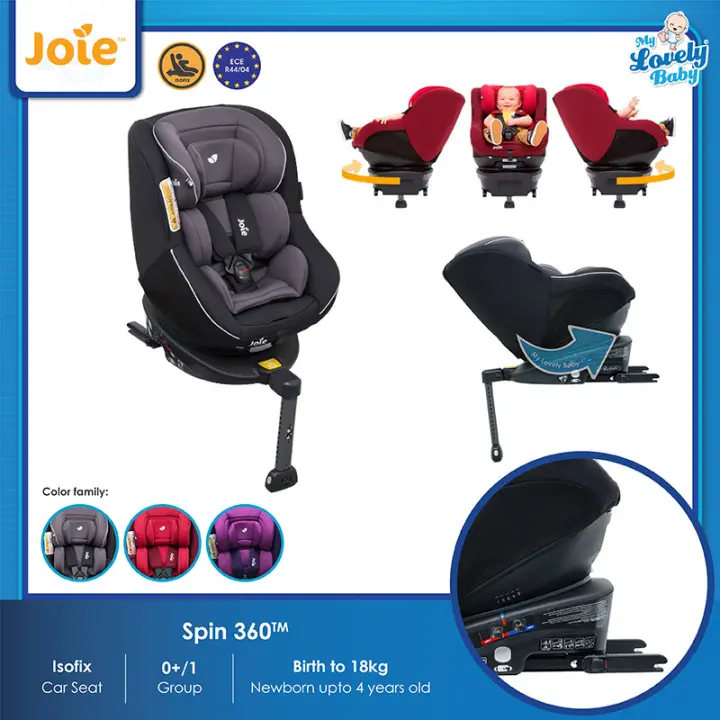 joie spin 360 isofix