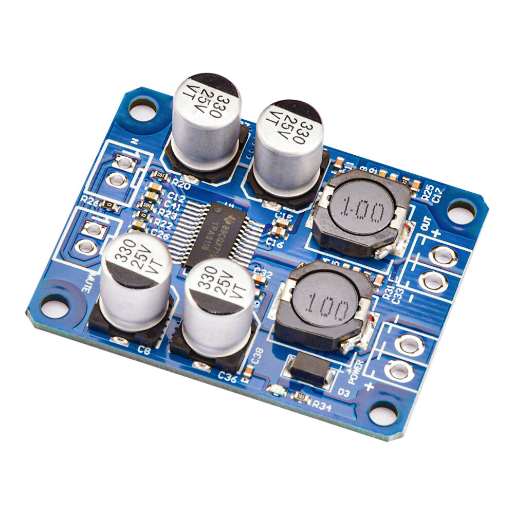DM Mô-đun Bảng Mạch Khuếch Đại Công Suất Thu Âm Thanh Mono TPA3118D2 30W
