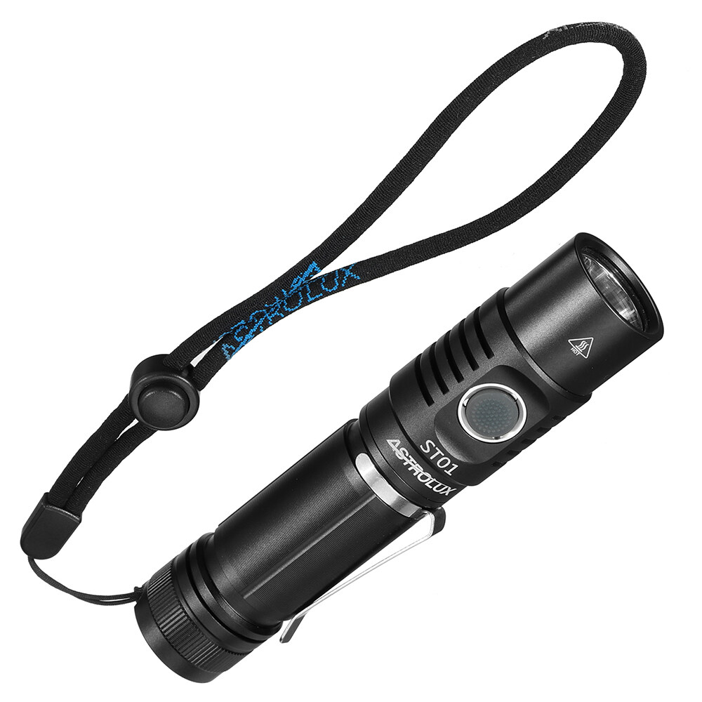 Astrolux ST01 SST40 XHP50 2 3500lm Compact EDC 21700 Flashlight 4 Modes 