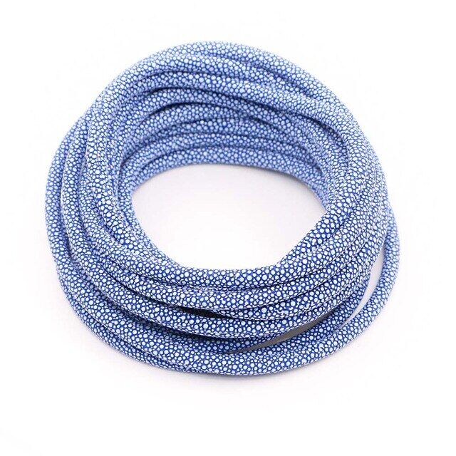 5Meters/Lot Stingray Leather Cord Fit Stingray Leather Skull Bracelets And DIY Jewelry Handmade Accessories