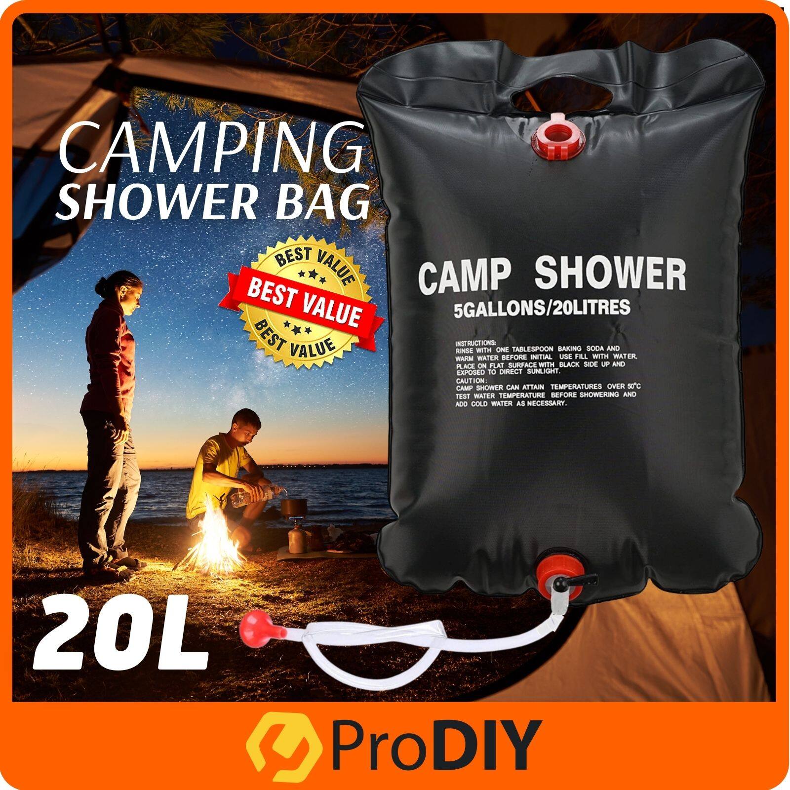 20L Fordable Solar Energy Heated Camp PVC Shower Bag Shower Water Storage  Bag Outdoor Sport | Lazada