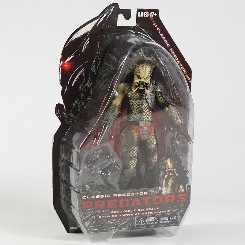 NECA Water City Hunter Warrior Lost Boar Snake Stalker Guardian Jungle Demon Hunter Classic Predator Action Figure Toy Doll Gift
