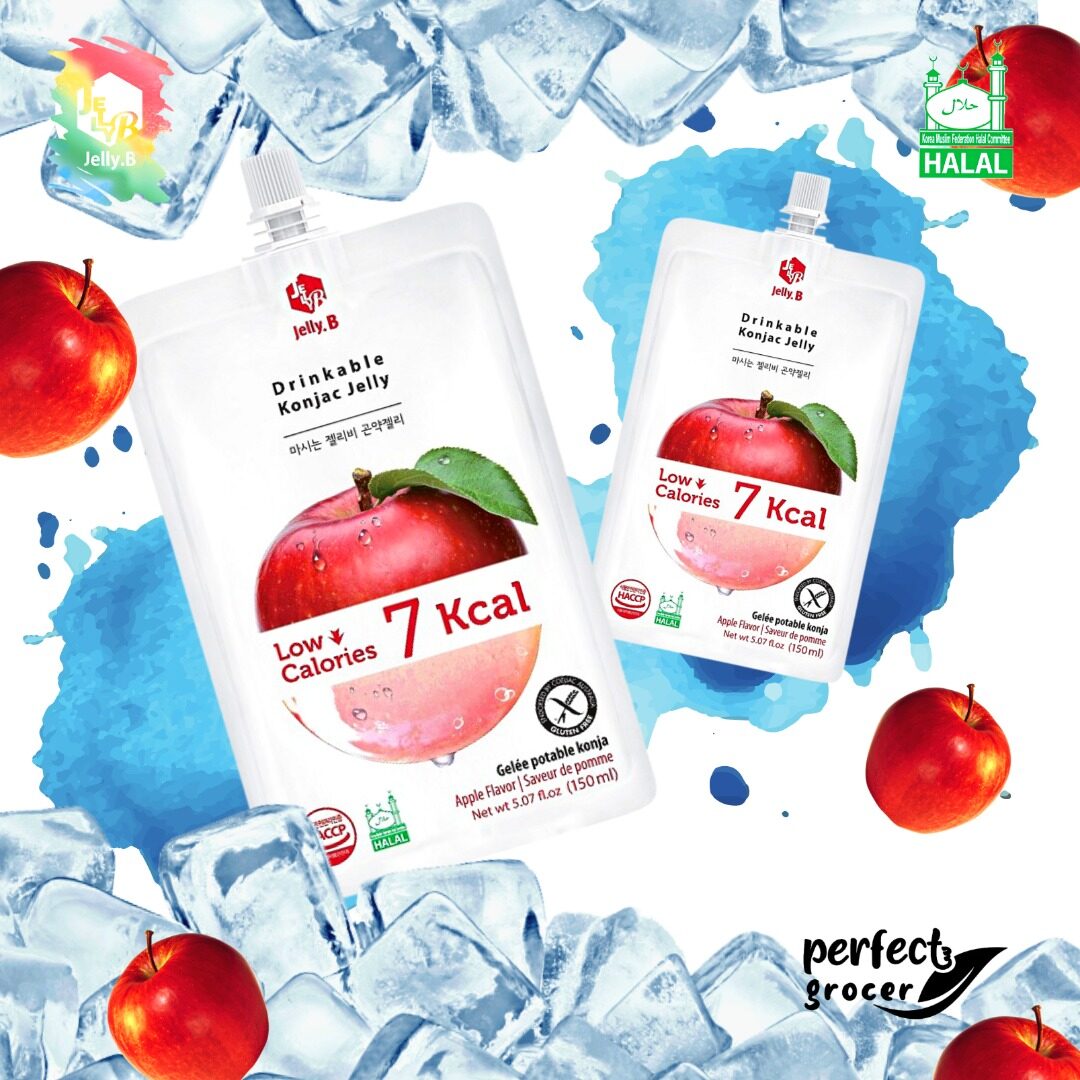HALAL Korea Jelly B Drinkable Konjac Jelly 韩国 低卡无糖 吸吸蒟蒻果冻 【150ML】 Lazada