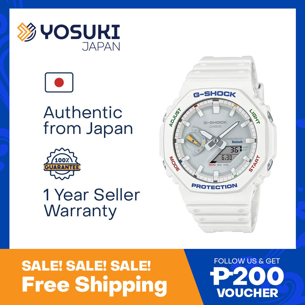 未使用 G-SHOCK ga-b2100fc-7ajf casio ga2100 GAB2100FC-7A | G-SHOCK 2100 Series White | CASIO