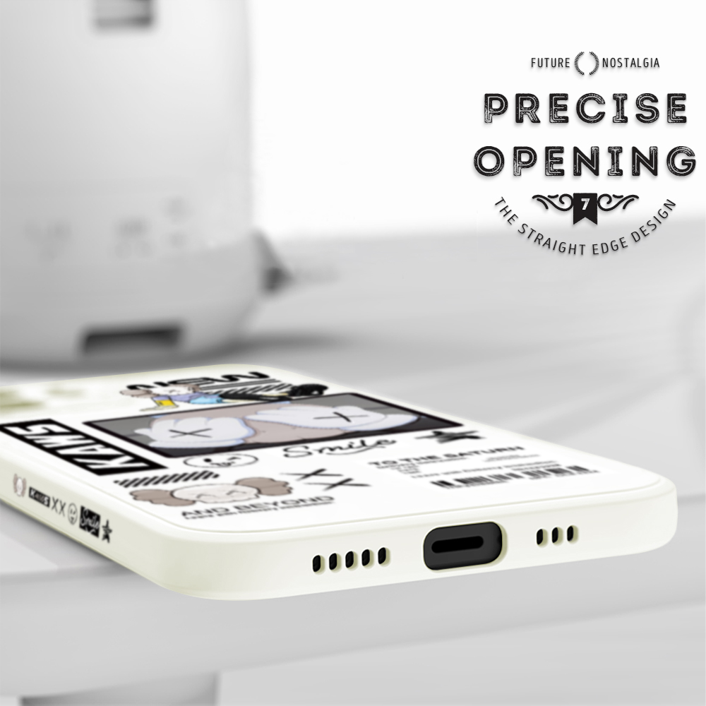 Ready Jizetin Casing For Xiaomi Poco M5s Redmi Note 11 11 Pro 4G 5G Note 11 Pro+ (5G) Note 10 4G Note 10 5G Note 10S 11S 10 Pro 9 Note 9S Fashion Design Phone Case Square Edge Pattern Silicone Casing Full Cover Camera Case