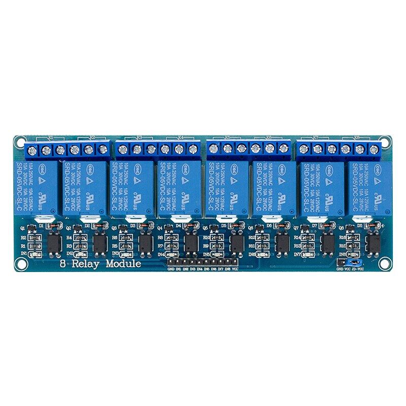 1 2 4 8 channel 5v relay module with optocoupler. relay output 1 2 4 8 way relay module in stock for arduino