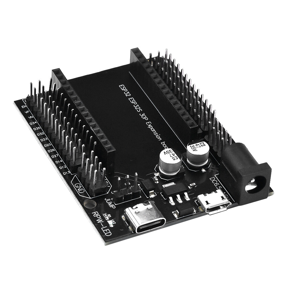 Shockley ESP32 Super Breakout Board Expansion Board 3 Types Outputs for ESP32 Module ESP-WROOM-32 ESP32 Block PCB