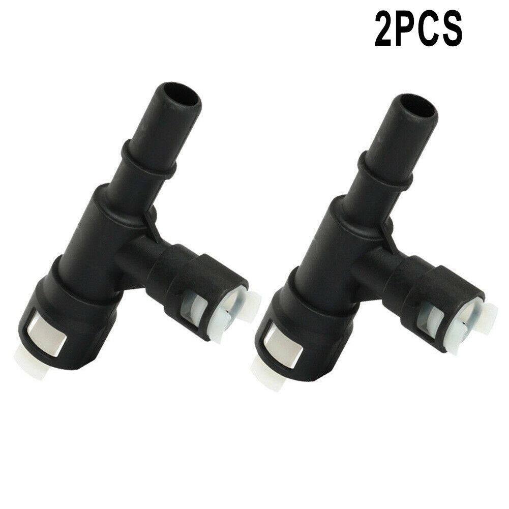 Heater Pipe Hose Connector Plastic 15055342 Black Car Heater Hose