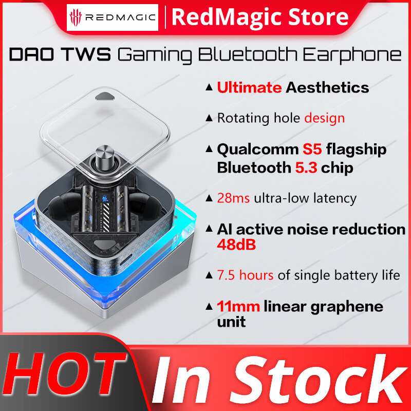 Red magic discount tws gaming earbuds