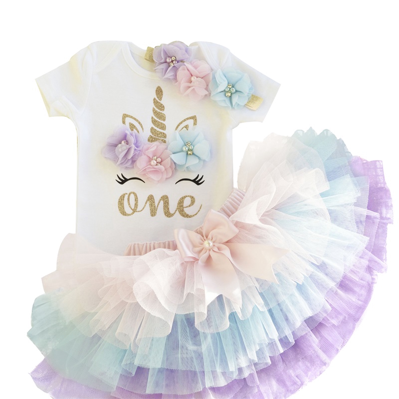 Buy Unicorn Dress For Baby 1st Birthday 