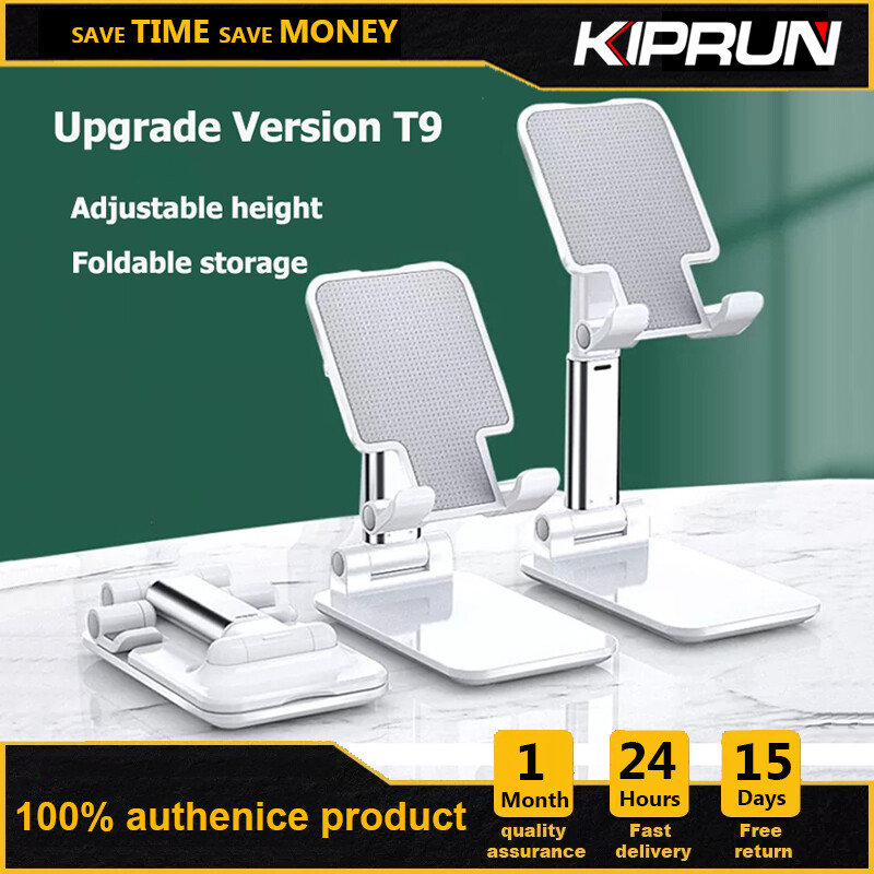 KIPRUN Universal Phone Stand Tablet Phone Holder Desktop Tablet Holder Table Cell Foldable Extend Support Desk Mobile Phone Holder Stand For Android iPhone iPad Adjustable