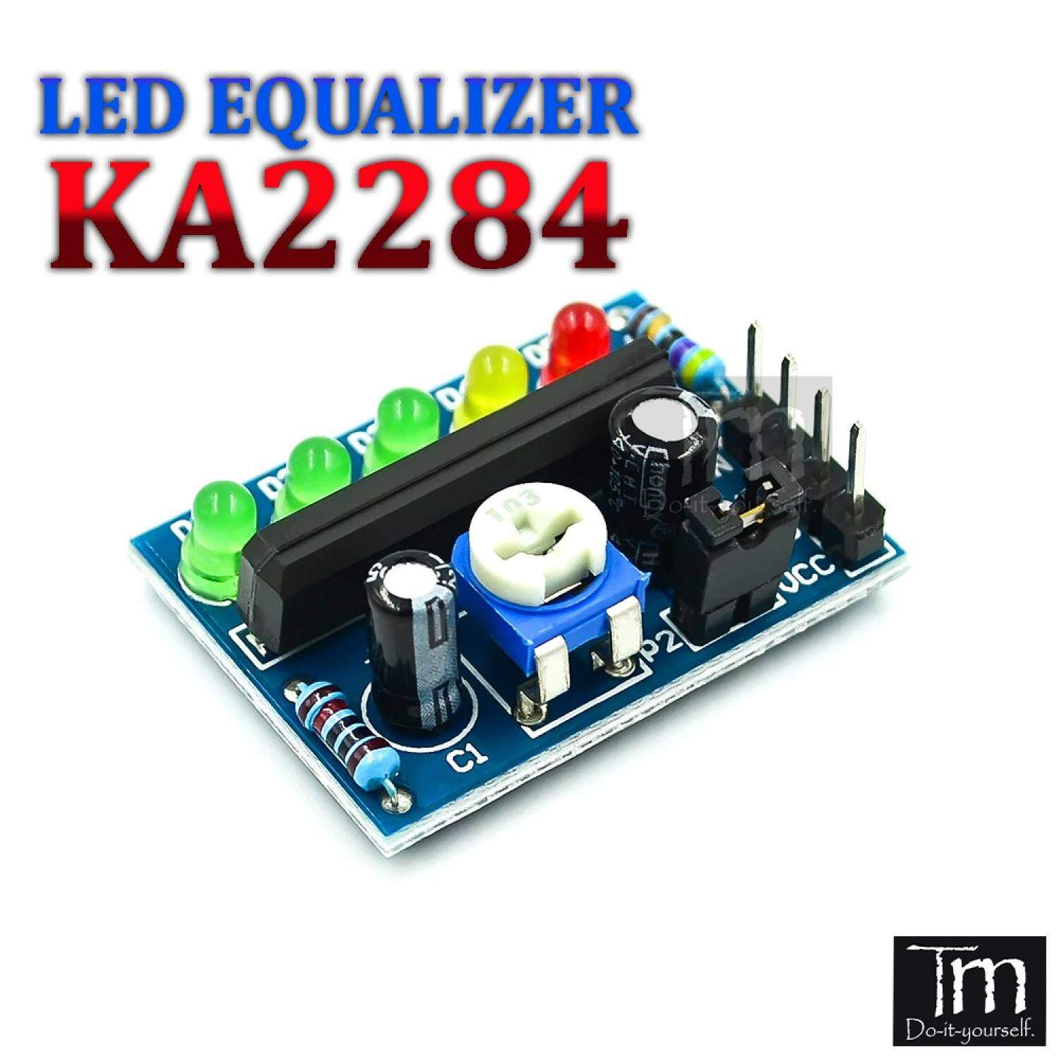032 mạch led nháy theo nhạc vu metter equalizer ka2284