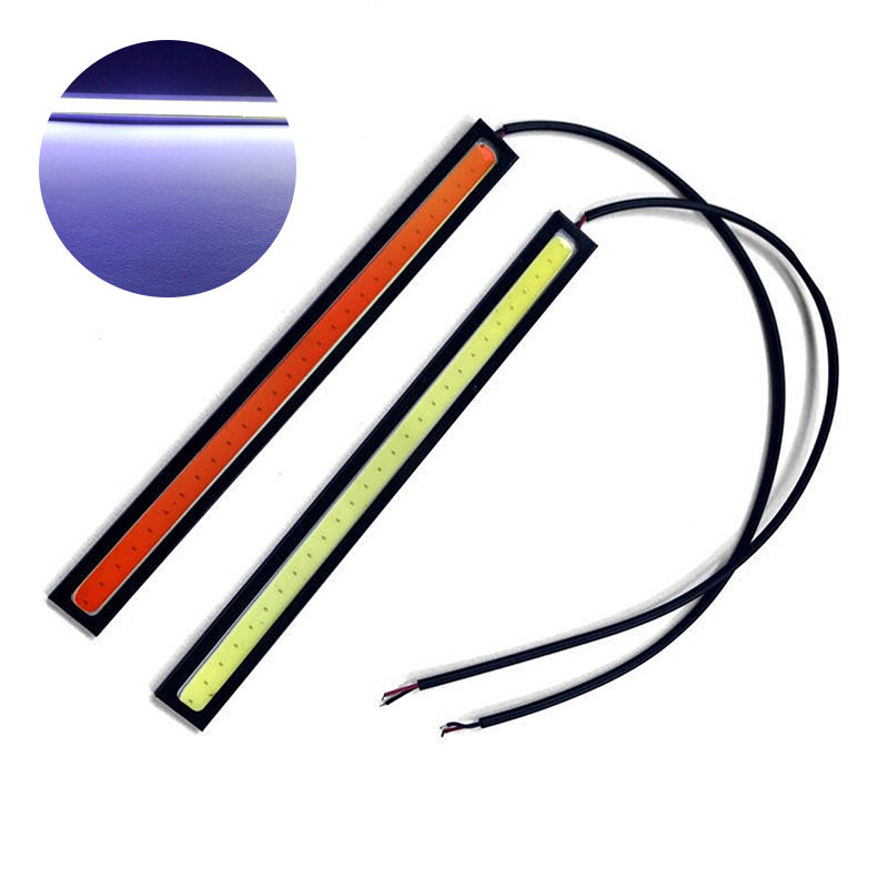 Zhantong 2pcs car led strip light waterproof daytime running light dc12v led strip light