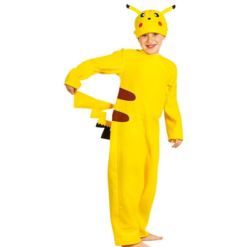 Kids Toy Store Pokemon Pikachu Family Matching Plush Pajamas Onesie Jumpsuit Halloween Costume Sleepwear Nightwear Pyjama Set Pijama Sleep Suit