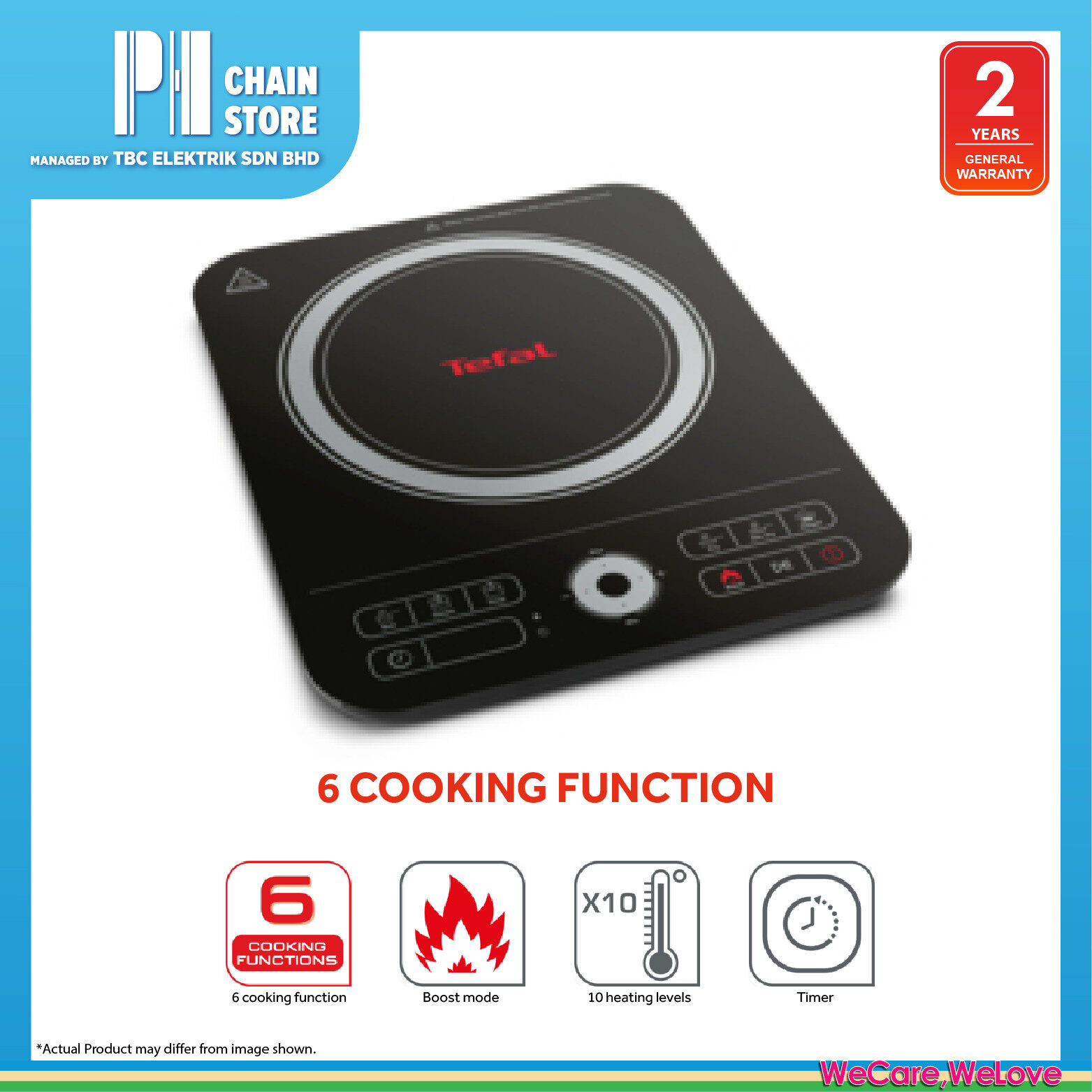 Tefal induction 2025 cooker ih7208