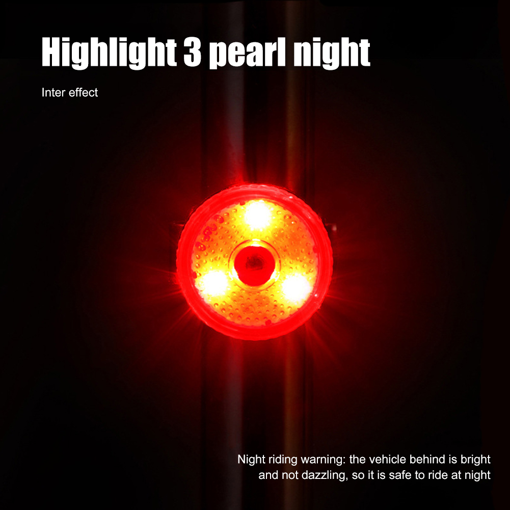 2pcs Waterproof XPE LED Bike Front Headlight Rear Taillight Bicycle Lights