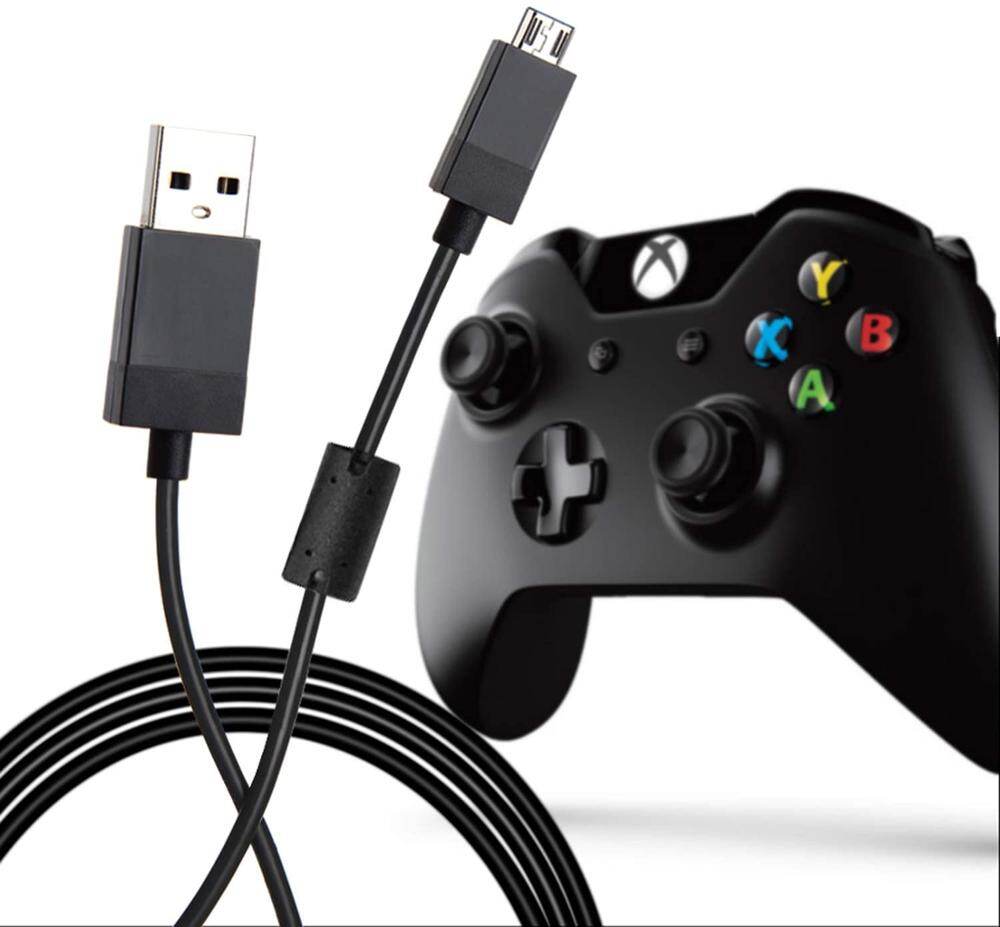 Charger charging cable for xbox one s x controller, micro usb 2.0 play data sync charge cord 9ft