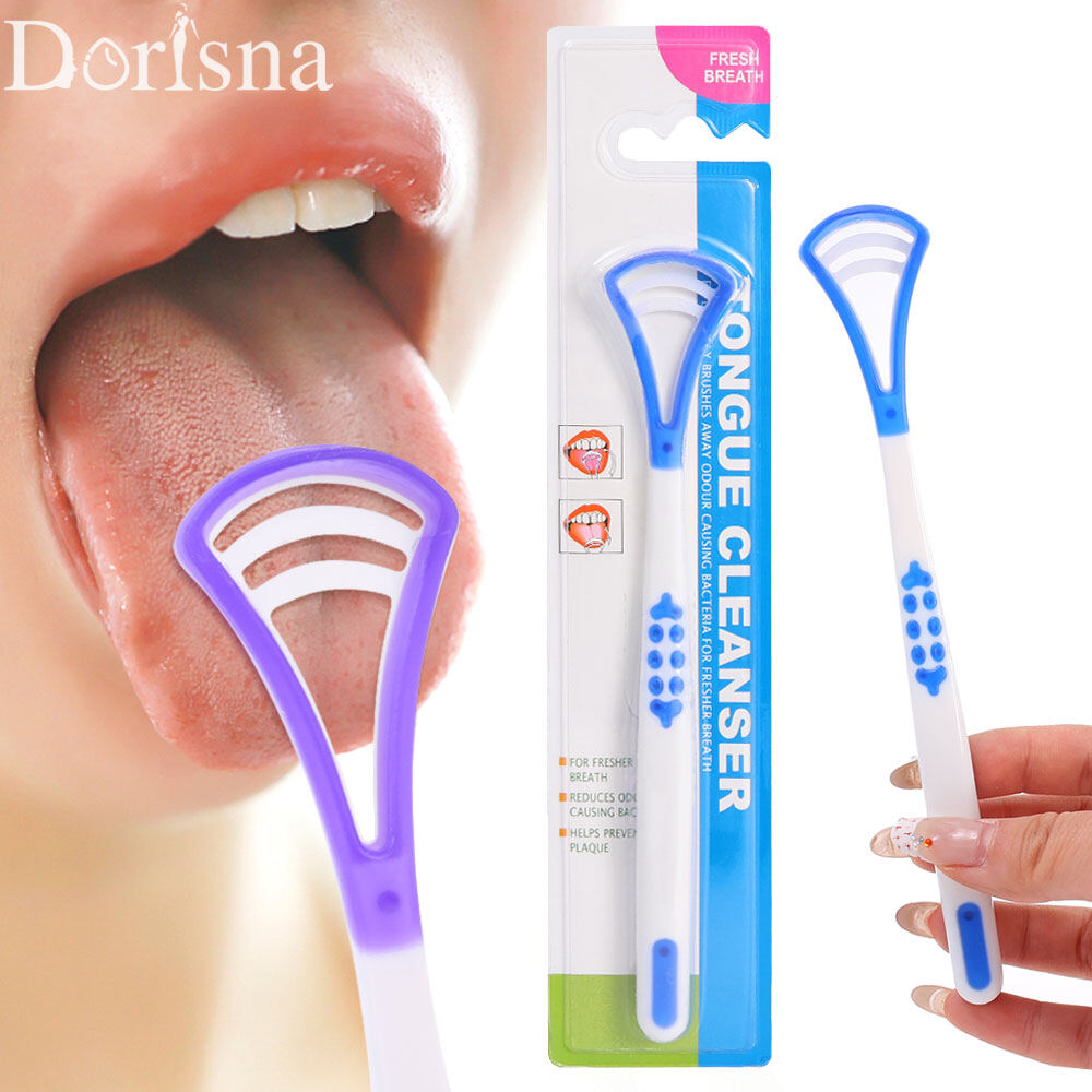 Dorisna Tongue Cleaner Tongue Scrapper Food Grade Oral Care 刮舌器舌苔清洁器