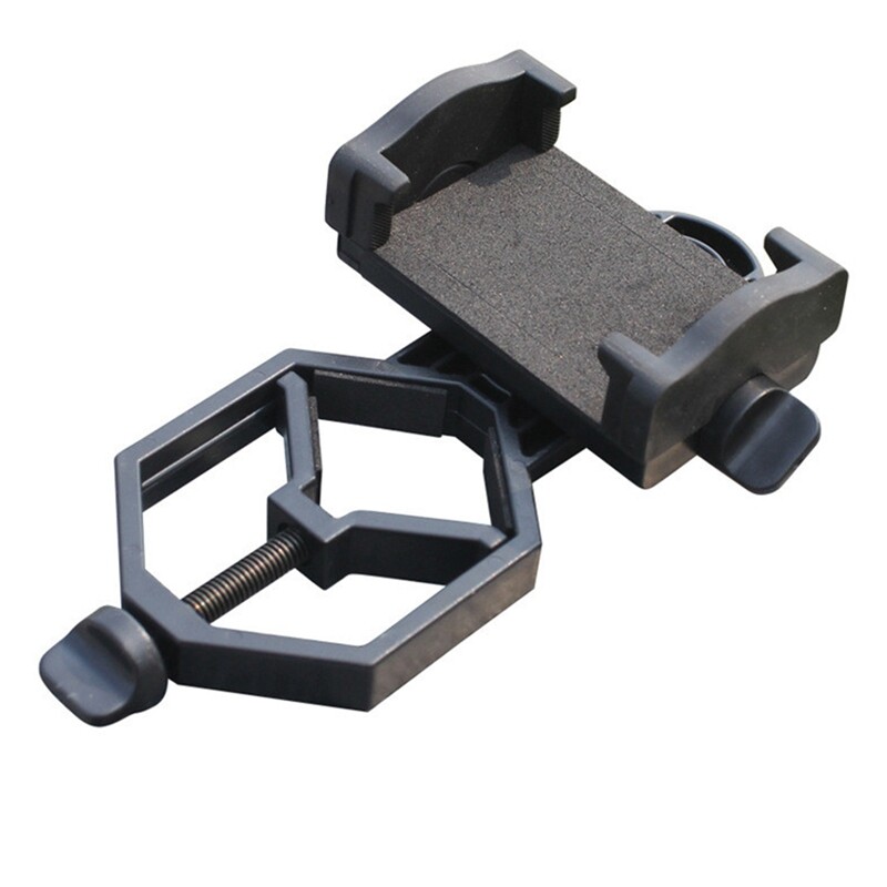 Universal Cell Phone Adjustable Adapter Mount Microscope Spotting Scope Telescope Clip Bracket Holder