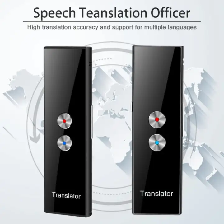 Portable T8 Pro 68 Multi Language Voice Translator Smart Instant Real Time Voice Translator For Travel Shopping Learning Lazada Singapore