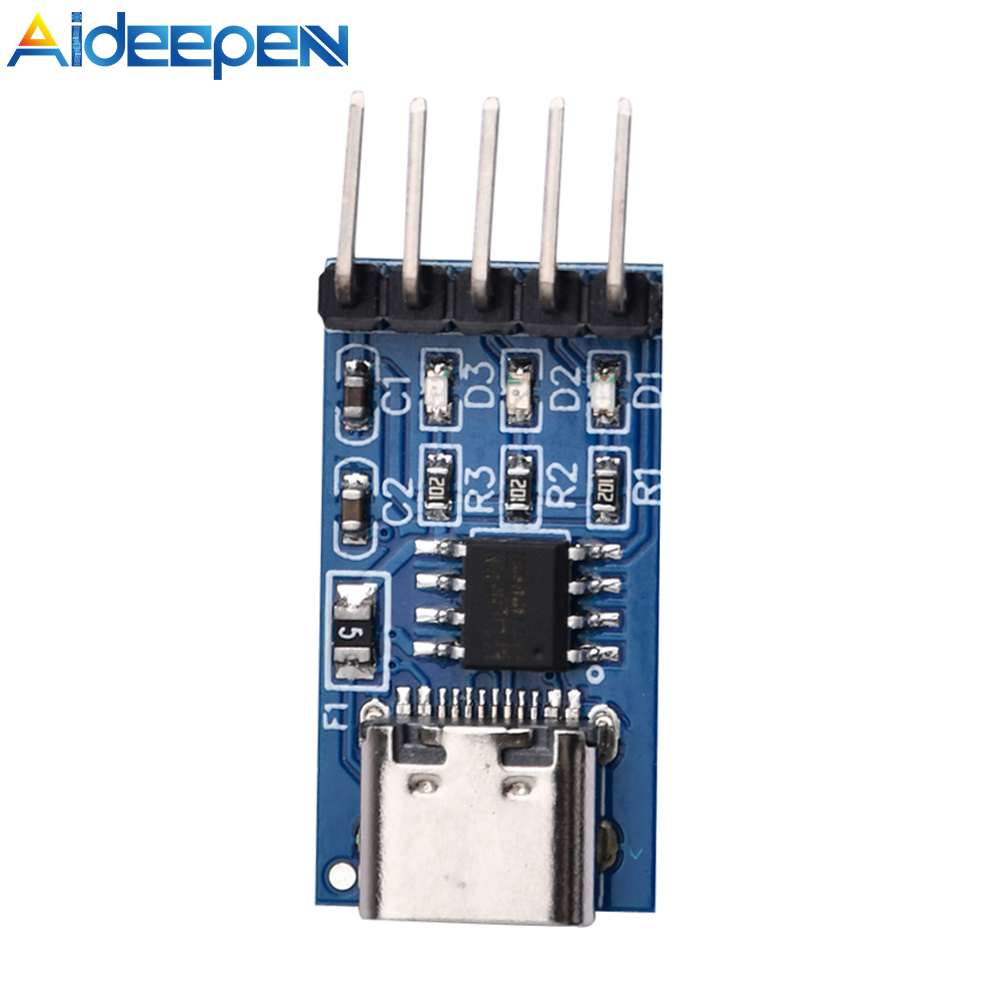 Aideepen USB to Serial USB to TTL CH340 Module with STC Microcontroller Download Adapter